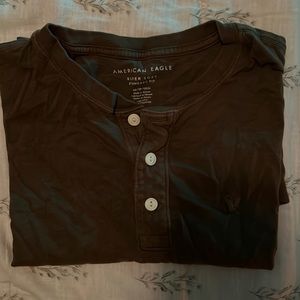 American Eagle Henley Tee